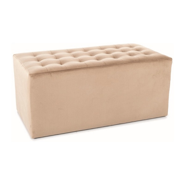 Puf LORI 2 velvet beż bluvel 28 - Signal