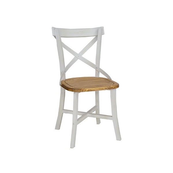 Krzesło LARS brąz miodowy / sosna patyna - Signal