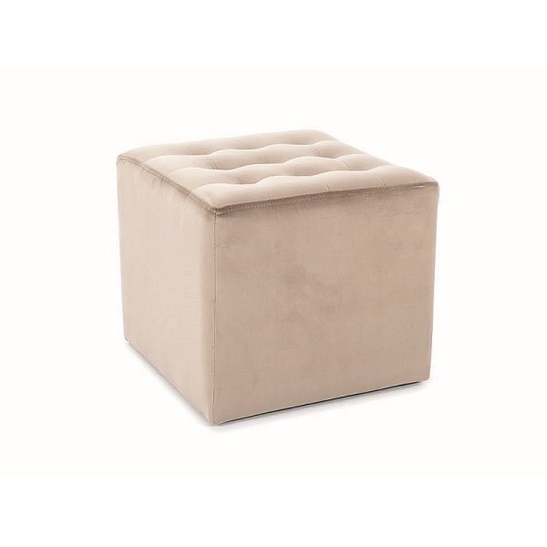 Puf LORI velvet c. beż bluvel 40 - Signal