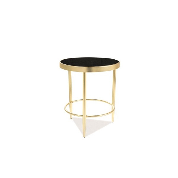 Ława MYSTIC c czarny/złoty mat fi 42 - Signal