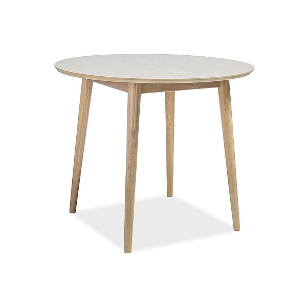 Stół NELSON dąb miodowy fi 90 - Signal