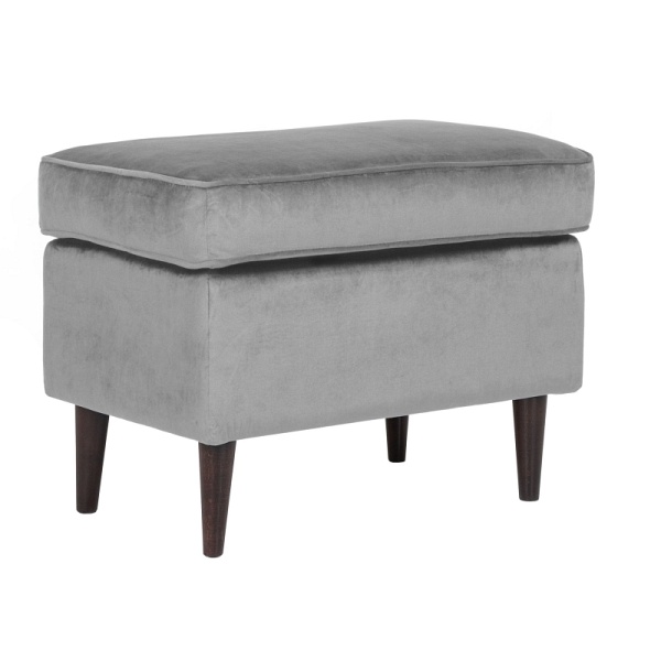 Podnóżek RON k velvet zielony bluvel 78 / wenge - Signal