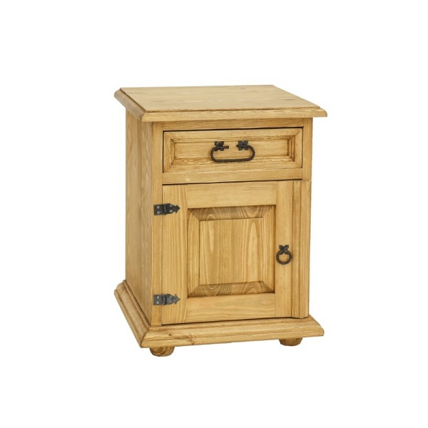 Szafka nocna POPRAD (lewa) brąz miodowy - Signal