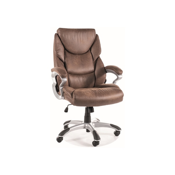 Fotel obrotowy Q-278 brąz - Signal