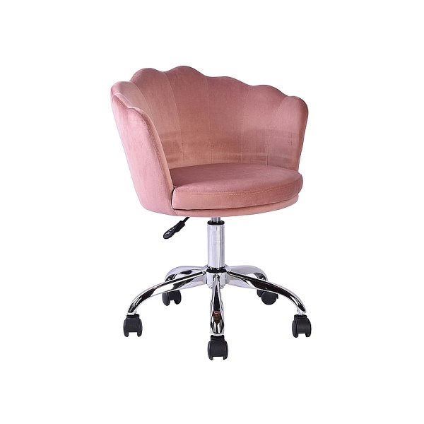 Fotel obrotowy ROSE velvet róż antyczny bluvel 52 - Signal