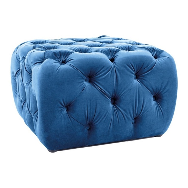 Puf SOPHIA velvet granatowy bluvel 86 - Signal