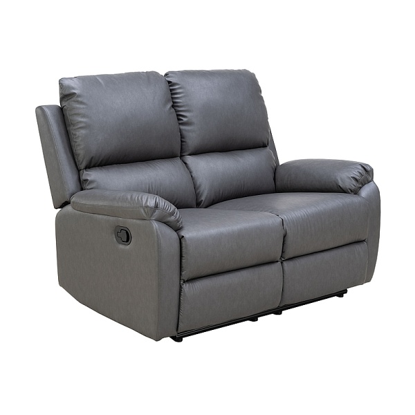 Sofa rozkładana SPENCER 2 skóra synt. szary buffalo 06 - Signal