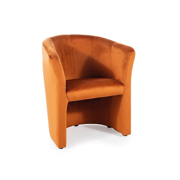 Fotel TM-1 velvet cynamon bluvel 4215 / wenge - Signal