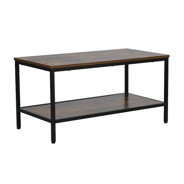 Ława WENDY a brąz rustykalny/czarny - Signal