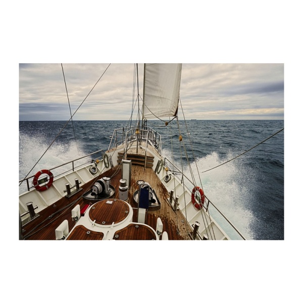 Obraz YACHT 120x80 - Signal