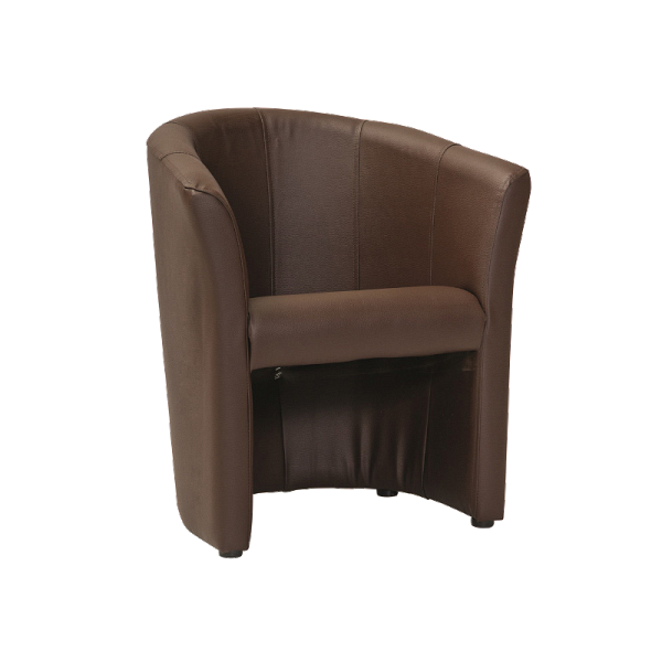 Fotel TM-1 ciemny brąz ek-18 / wenge - Signal