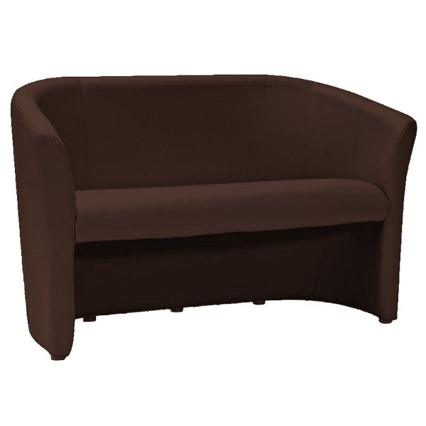 Sofa TM-2 ciemny brąz ek-18 / wenge - Signal