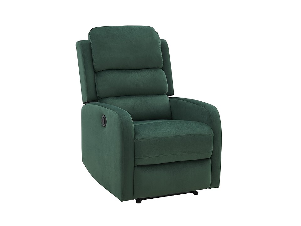 Fotel rozkładany PEGAZ velvet zielony bluvel 78 - Signal