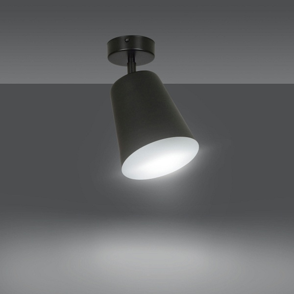 Lampa sufitowa PRISM 1 WHITE / GOLD