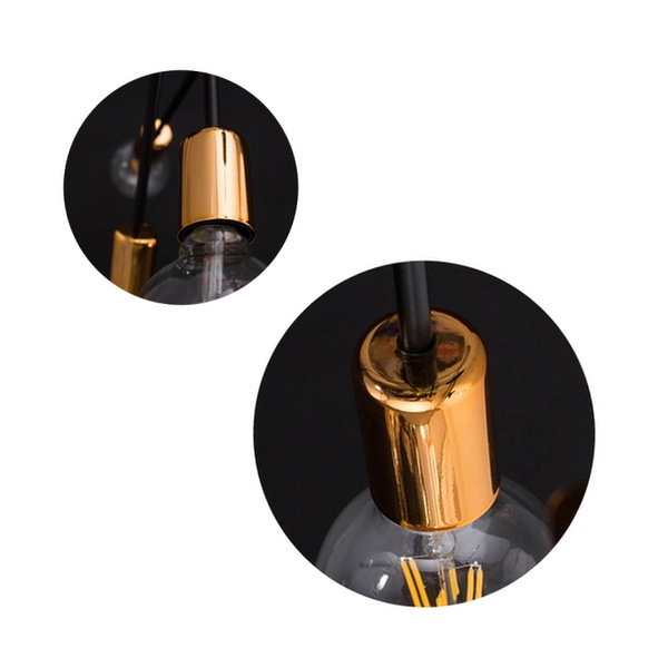 Lampa wisząca SPARK 1 BLACK