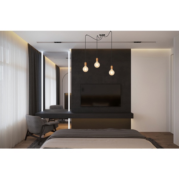 Lampa wisząca SPARK 3 WHITE