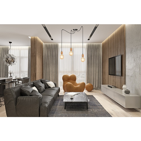 Lampa wisząca SPARK 3 WHITE