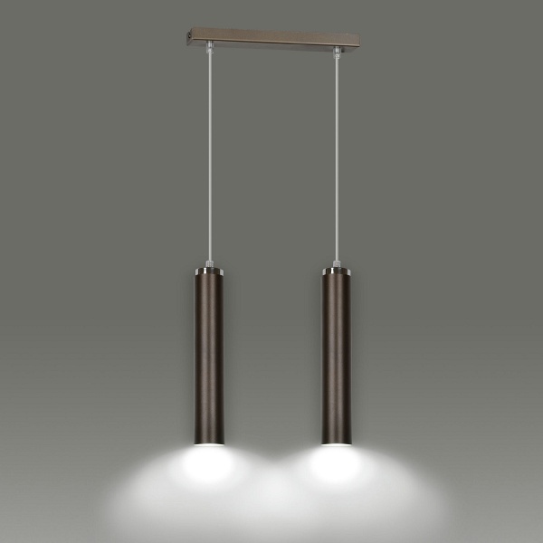 Lampa wisząca LUNA 2 BLACK