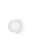 Kinkiet ARTE WHITE 788/2 nowoczesny  LED biały klosz modern design Emibig
