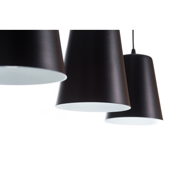 Lampa wisząca MILARGO 2 BLACK / GOLD