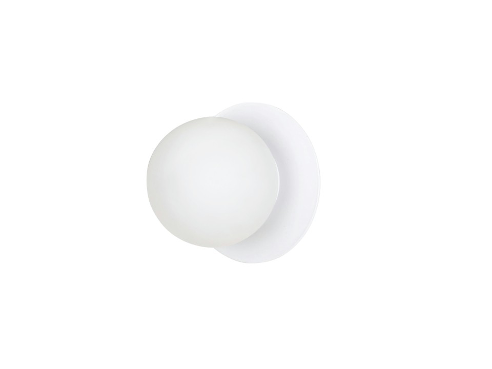 Kinkiet ARTE WHITE 788/2 nowoczesny  LED biały klosz modern design Emibig