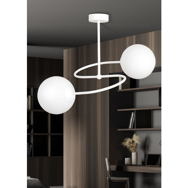 Lampa sufitowa SELBI 2 WHITE