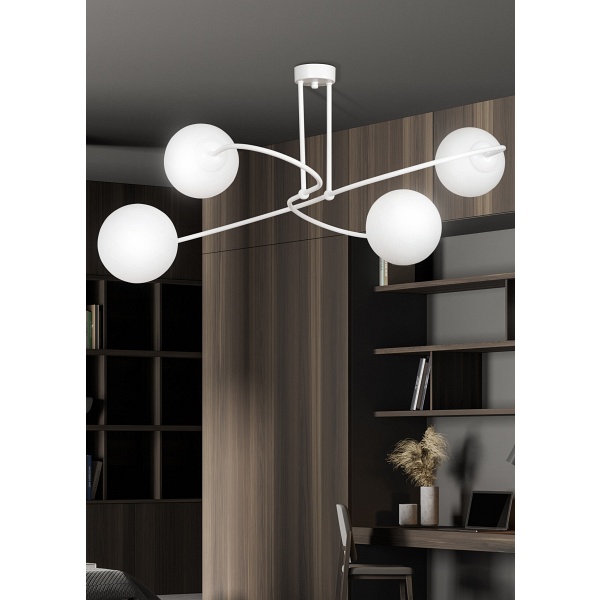 Lampa sufitowa SELBI 4 WHITE