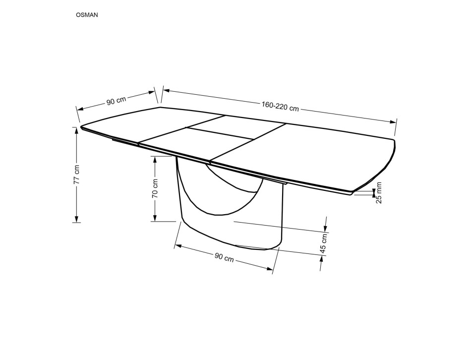 Stół z krzesłami rozkładany prostokątny 160-220x90cm blat biały marmur, nogi czarne + 4 krzesła popielate